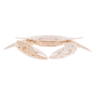 Highly artistic sculpture of a mammoth tusk "Crab"
