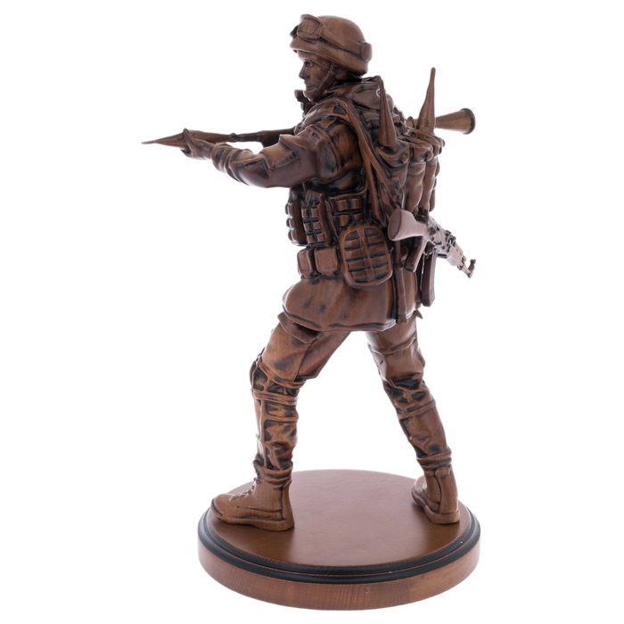 Statuette made of beech "Soldier No. 3"