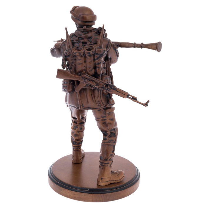 Statuette made of beech "Soldier No. 3"
