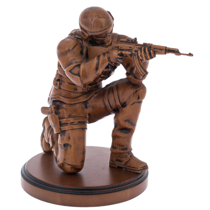 Statuette made of beech "Soldier No. 2"