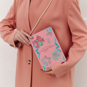 Catherine the Great Jewelry gift set with handkerchief and notebook