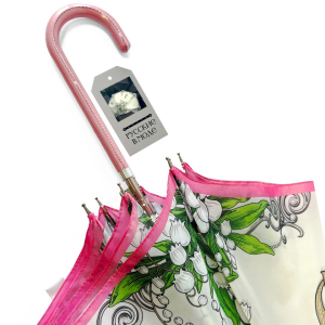 Umbrella-cane "Faberge Lilies of the Valley"