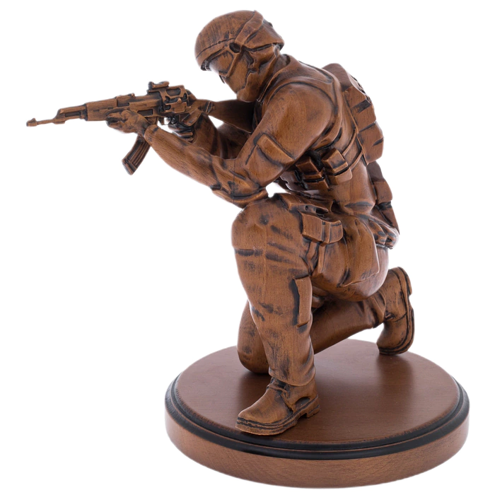 Statuette made of beech "Soldier No. 2"