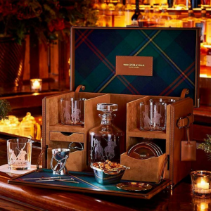 Garrett whiskey set with hazelnut, for 2 persons