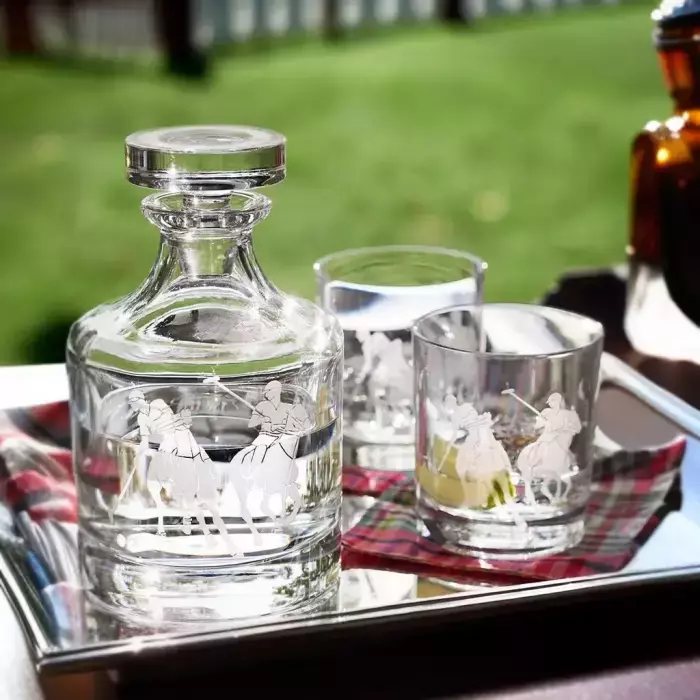 Garrett whiskey set with hazelnut, for 2 persons