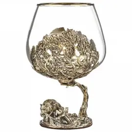 Набор бокалов для коньяка "Кабан" на 2 персоны