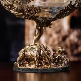 Набор бокалов для коньяка "Кабан" на 2 персоны