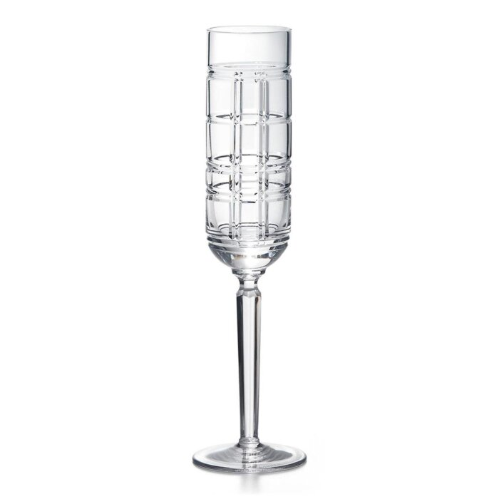 Hudson champagne glasses set with vase, for 2 persons