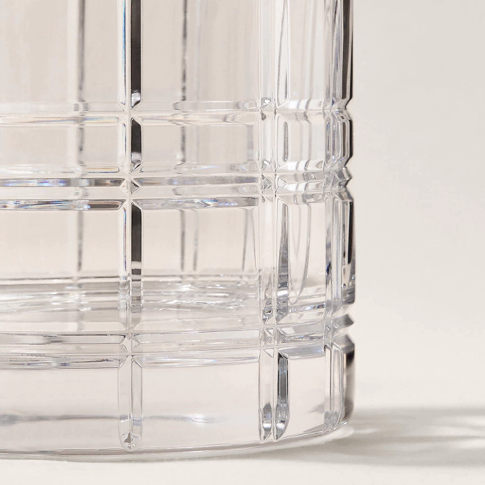 Hudson champagne glasses set with vase, for 2 persons