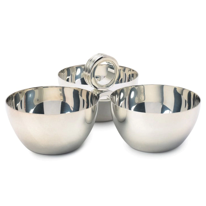 Montgomery serving set with tray, bowls and skewers