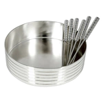 Montgomery serving set with tray, bowls and skewers