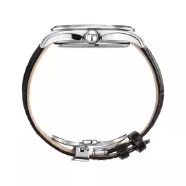 Наручные механические часы Lincor 1187 "Cosmos Метеорит" с автоподзаводом, с черным ремешком