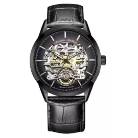 Наручные механические часы Mikhail Moskvin 1503 с автоподзаводом, черные