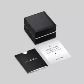 Наручные механические часы Mikhail Moskvin 1503 с автоподзаводом, черные