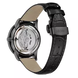 Наручные механические часы Lincor 1927 с автоподзаводом, черные