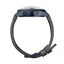 Наручные механические часы Lincor 4091 "Cosmos Сатурн" с автоподзаводом, голубые с серым ремешком