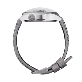 Наручные механические часы Lincor 4091 "Cosmos Сатурн" с автоподзаводом, серебристые с коричневым ремешком