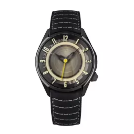 Наручные механические часы Lincor 4091 "Cosmos Сатурн" с автоподзаводом, черные