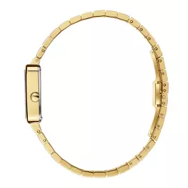 Наручные кварцевые часы Lincor 4093 золотисто-зеленые