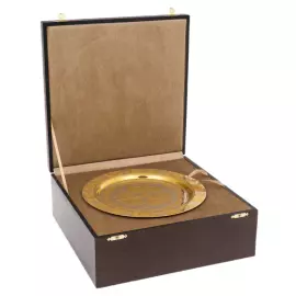 Eleanor coffee set for 2 persons, with lapis lazuli, Zlatoust