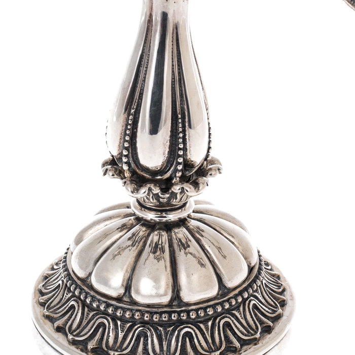 Silver candelabrum "Triumph"