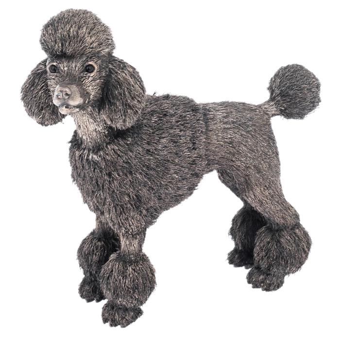 Silver sculpture "Poodle"