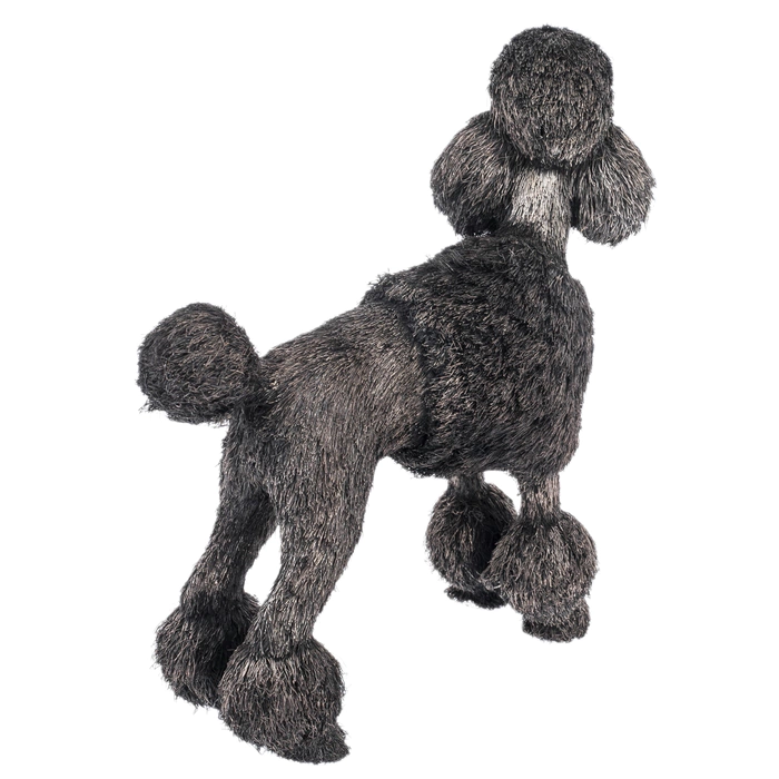 Silver sculpture "Poodle"