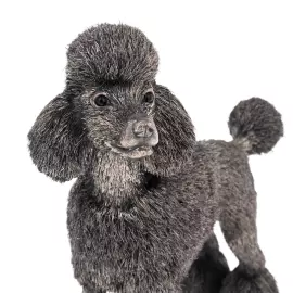 Silver sculpture "Poodle"