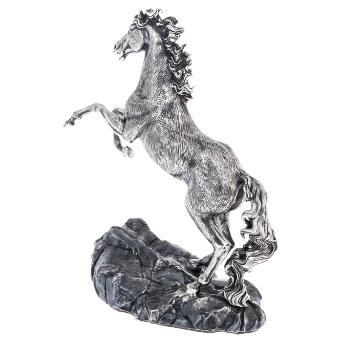 Silver sculpture "Horse" small