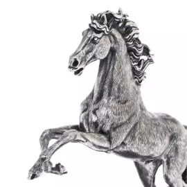 Silver sculpture "Horse" small