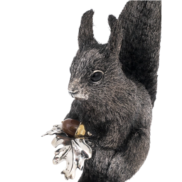 Silver sculpture "Belka"