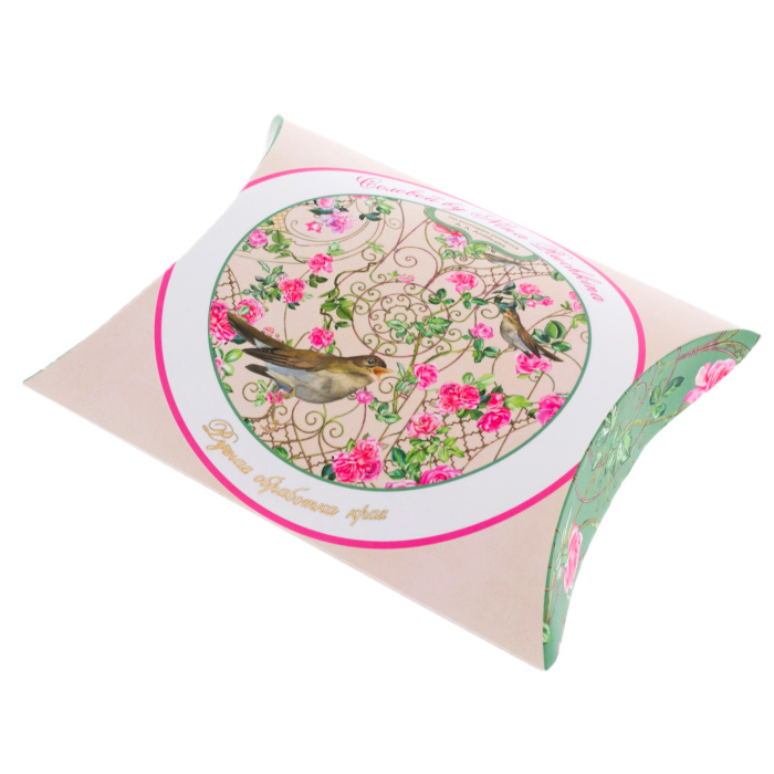 Women's handkerchief "Nightingale" with hand stitching