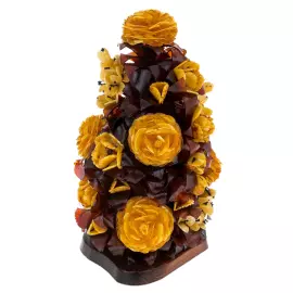 Икебана из янтаря "Нагабана"