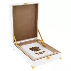 Книга в кожаном переплете "Великие русские женщины"