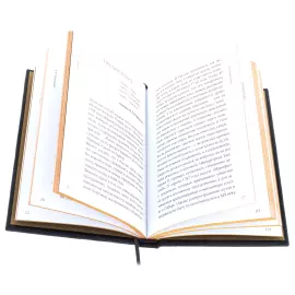 Книга в кожаном переплете "Честь имею. Книга о правилах чести русского офицерства"