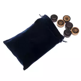 4-in-1 Karelian birch chess set "Quadro"