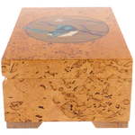 Jewelry box made of Karelian birch "Birdie"
