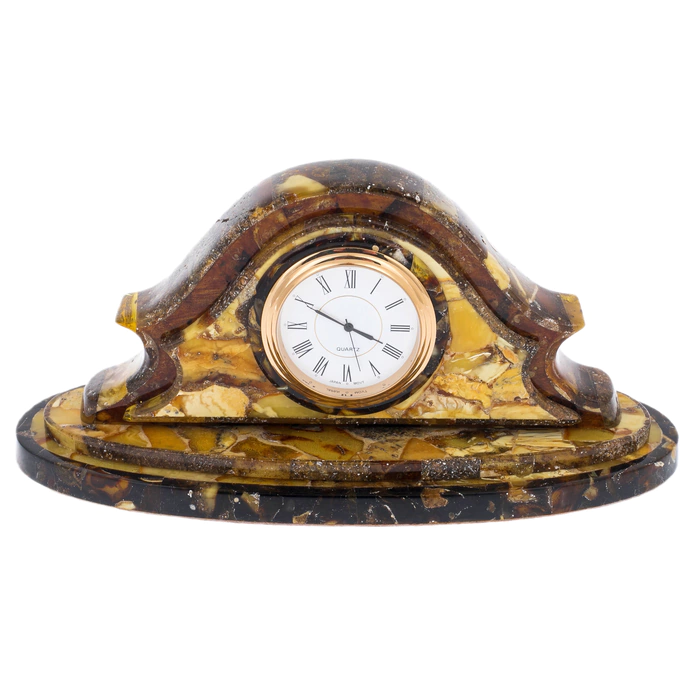 Amber table clock "Aristocrat"