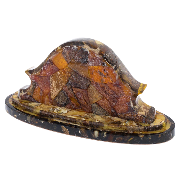 Amber table clock "Aristocrat"