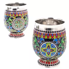 Набор для вина "Восточная сладость" на 6 персон, финифть