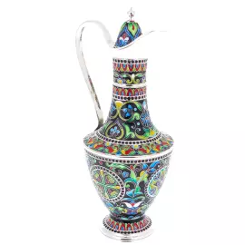 Набор для вина "Восточная сладость" на 6 персон, финифть