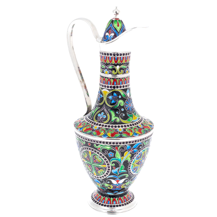 Oriental sweetness wine set for 6 persons, finift