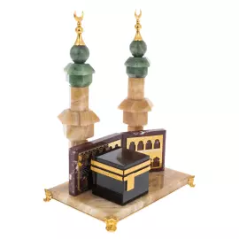 Композиция из оникса и нефрита "Мекка" Златоуст