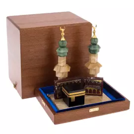 Композиция из оникса и нефрита "Мекка" Златоуст