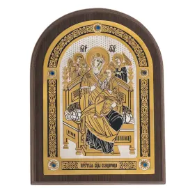 Икона на дереве "Всецарица" Златоуст