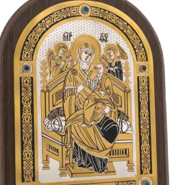 Икона на дереве "Всецарица" Златоуст