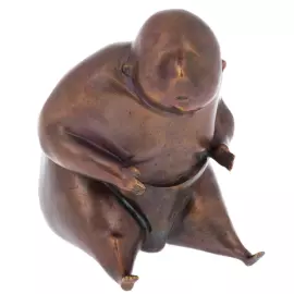 Author's bronze sculpture "Embrace me 1"