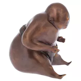 Author's bronze sculpture "Embrace me 1"