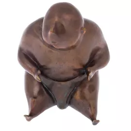 Author's bronze sculpture "Embrace me 1"