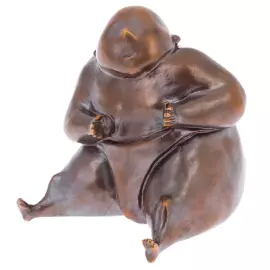 Author's bronze sculpture "Embrace me 2"